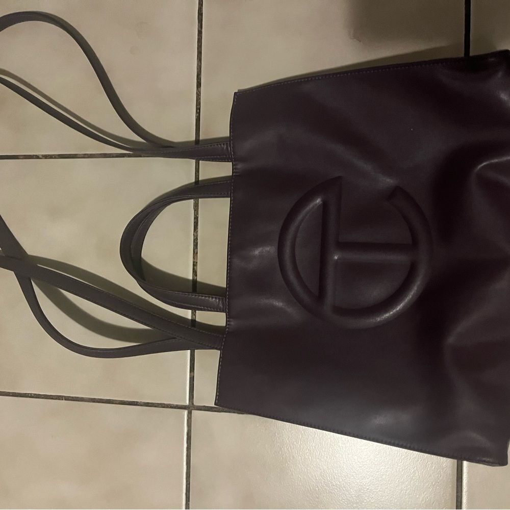 Telfar Eggplant Large Tote Bag - Picture 2 of 4